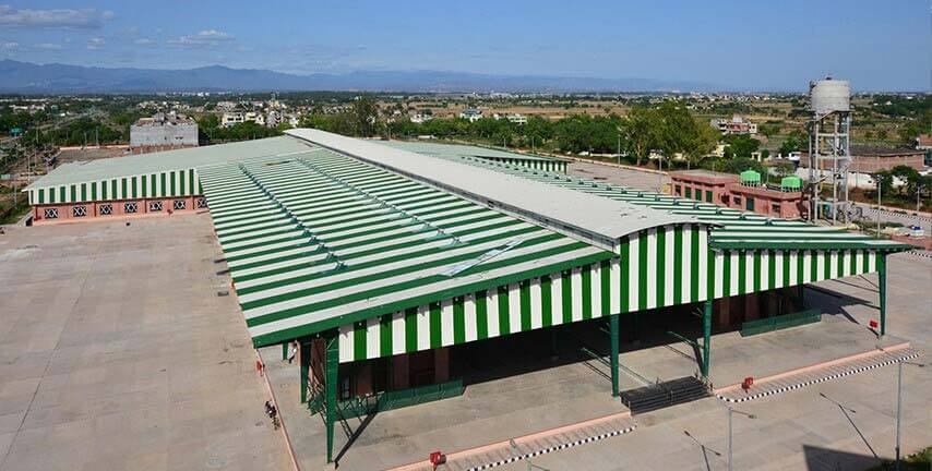 Agricultural steel building