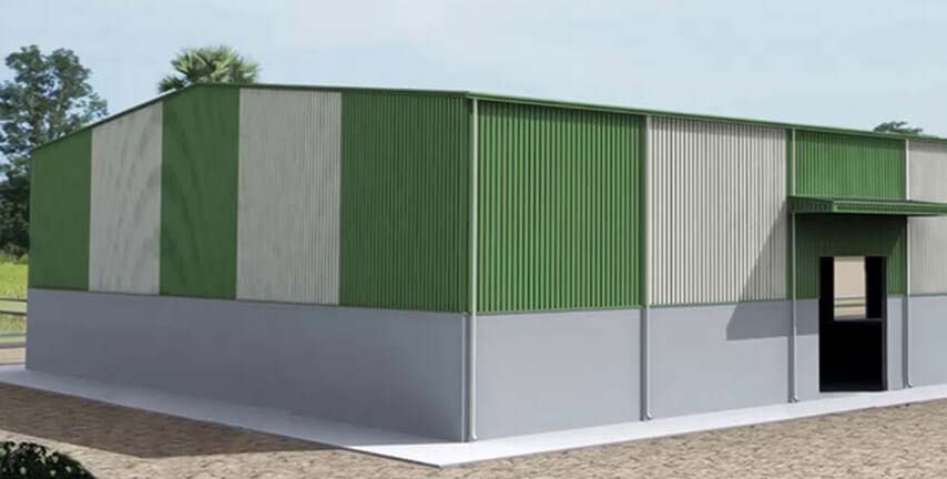 Agricultural steel buildings