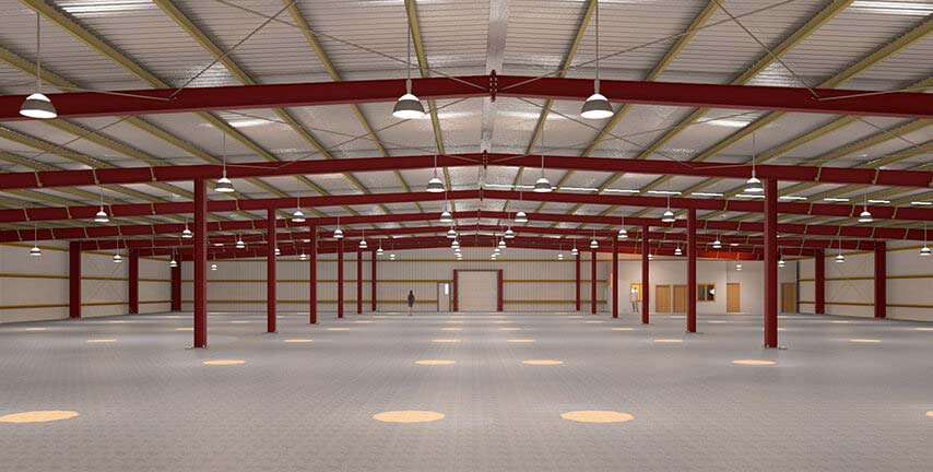 commercial steel building solution
